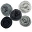 Grey Spectrum Carded Corriedale Wool Sliver Variety Pack - Prismatic Fiber Arts