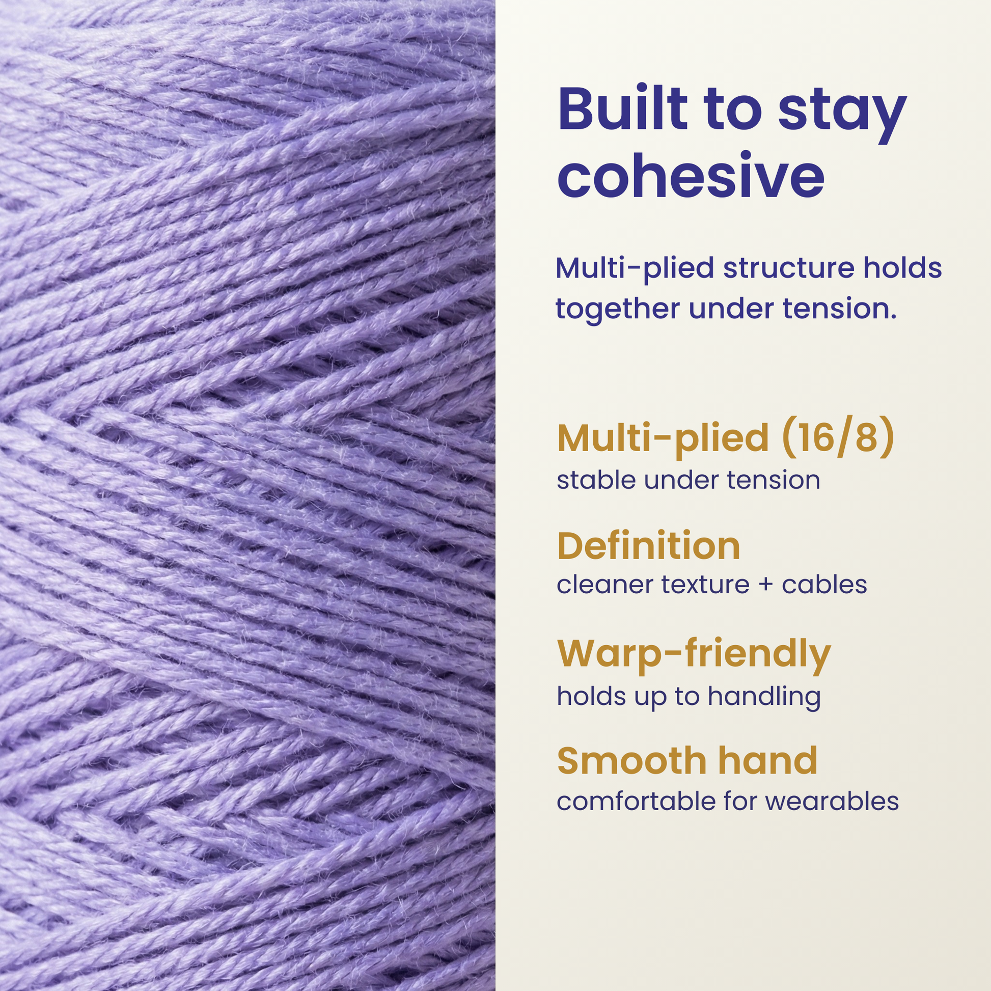 Revolution Fibers Heritage Yarn Worsted 1 lb Weaving Cones | 80% Superwash Merino Wool and 20% Nylon Blend - Prismatic Fiber Arts