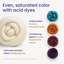 Superfine Merino Wool | 18.5 Micron Combed Top - Prismatic Fiber Arts