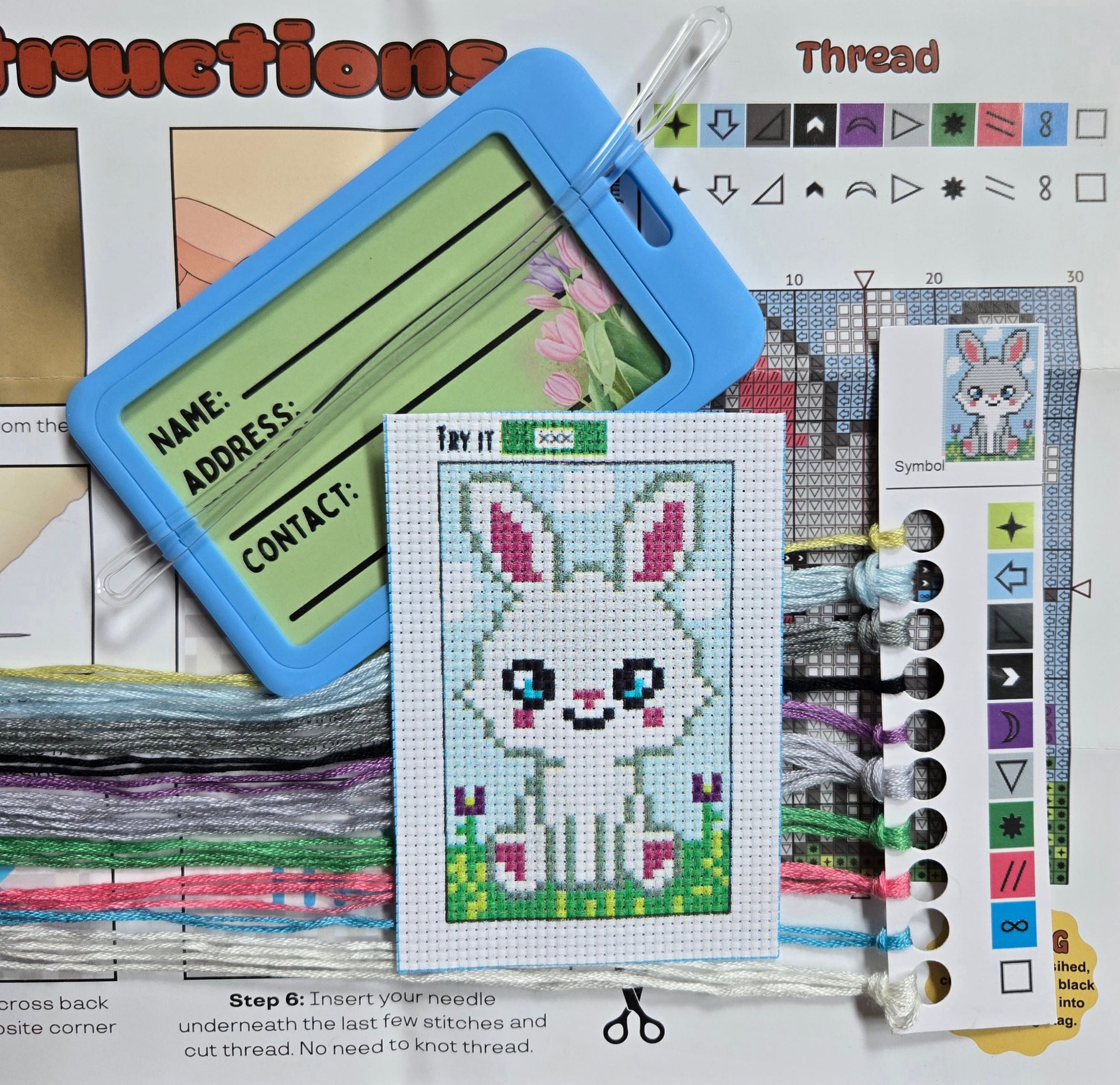 Roscoe the Rabbit - Prismatic Fiber Arts