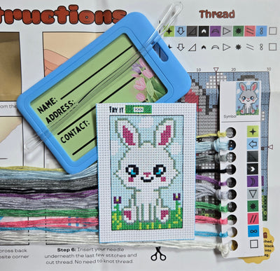 Roscoe the Rabbit - Prismatic Fiber Arts
