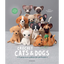 Crochet Cats & Dogs: 15 Amigurumi Patterns for Pet Lovers - Paperback - Prismatic Fiber Arts