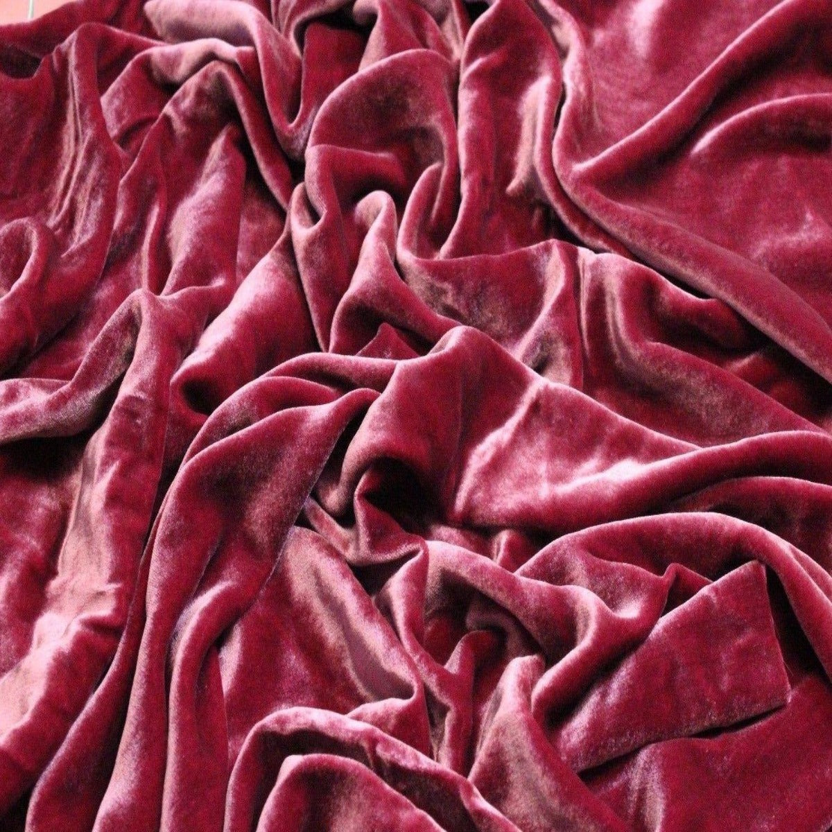 Silk Rayon Velvet Fabric
