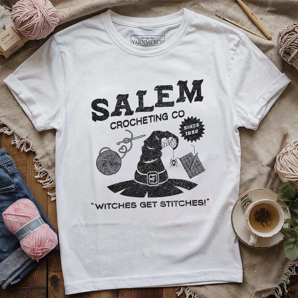 Salem Crocheting T-shirt - Prismatic Fiber Arts