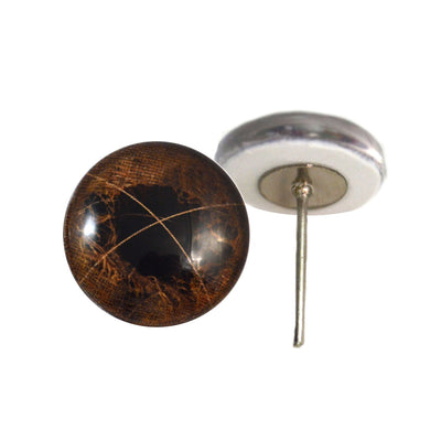 Spooky Scarecrow Glass Eyes on Wire Pin Posts