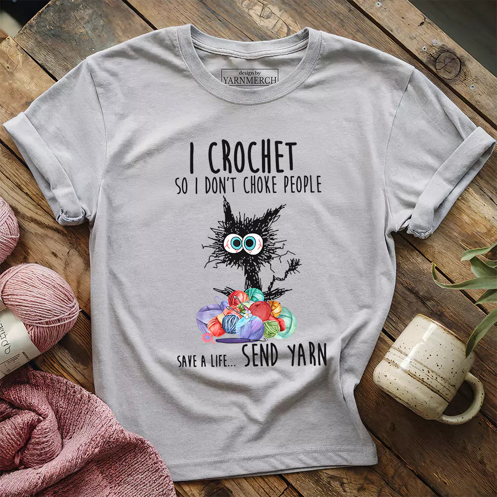 Send Yarn T-shirt - Prismatic Fiber Arts