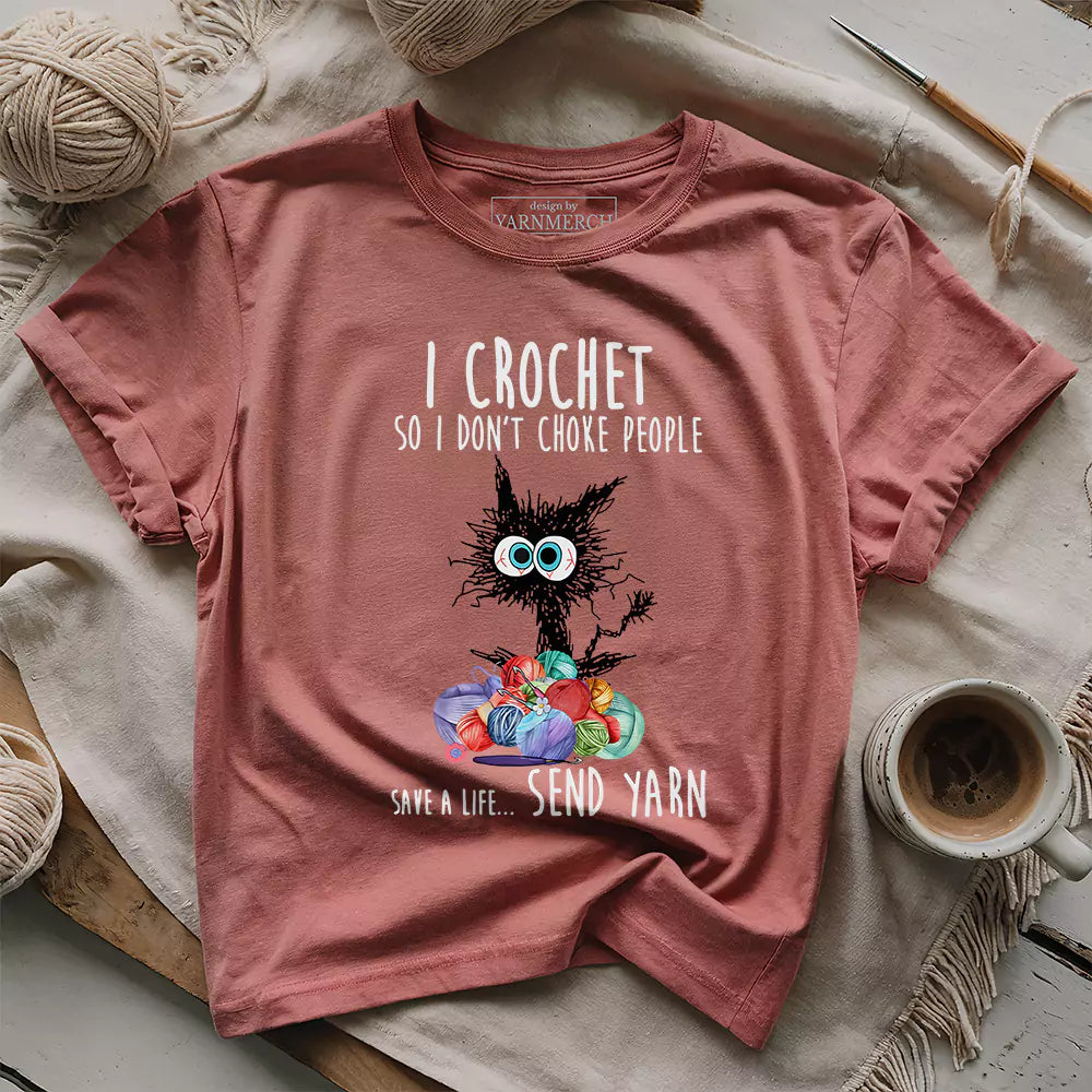 Send Yarn T-shirt - Prismatic Fiber Arts