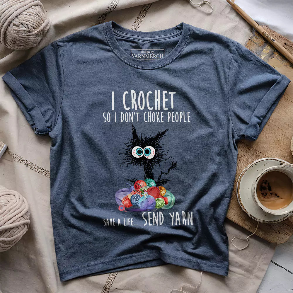 Send Yarn T-shirt - Prismatic Fiber Arts