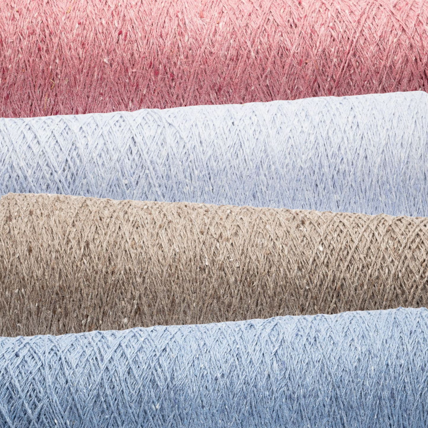 Organic Silk Noil Weaving Yarn Cone - Prismatic Fiber Arts