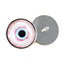 Bloodshot Zombie Sew-On Button Glass Eyes - Prismatic Fiber Arts
