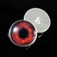 Dark Brown Human Sew-On Button Glass Eyes - Prismatic Fiber Arts