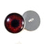 Dark Brown Human Sew-On Button Glass Eyes - Prismatic Fiber Arts