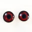 Dark Brown Human Sew-On Button Glass Eyes - Prismatic Fiber Arts