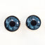 Mint Blue Mermaid Sew-On Button Glass Eyes - Prismatic Fiber Arts