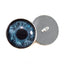 Mint Blue Mermaid Sew-On Button Glass Eyes - Prismatic Fiber Arts