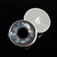 Sparkling Dark Gray Sew-On Button Glass Eyes - Prismatic Fiber Arts