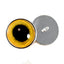 Yellow Owl Sew-On Button Glass Eyes - Prismatic Fiber Arts