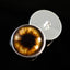 Brown Teddy Bear Sew-On Button Glass Eyes - Prismatic Fiber Arts