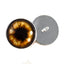 Brown Teddy Bear Sew-On Button Glass Eyes - Prismatic Fiber Arts