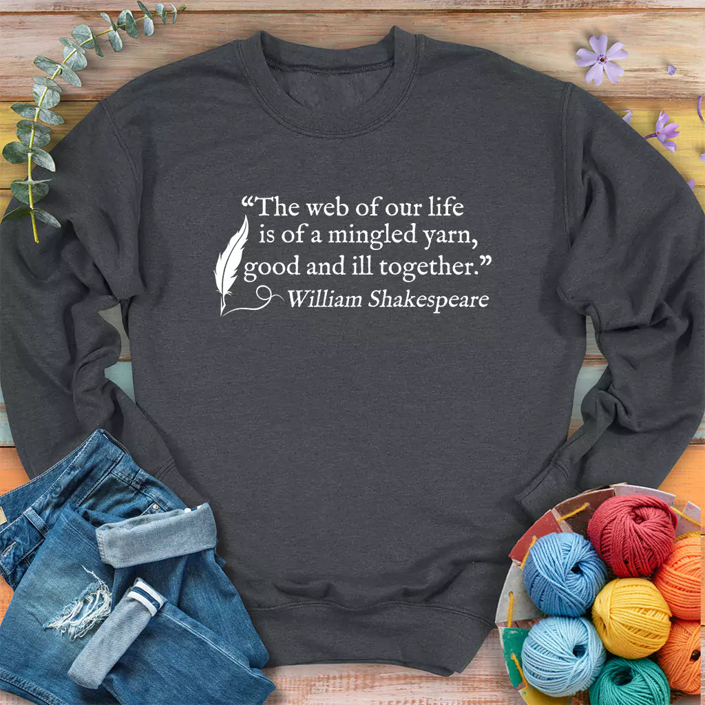 Shakespeare’s Knit Wits Sweatshirt - Prismatic Fiber Arts