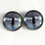 Shark Sew-On Button Glass Eyes - Prismatic Fiber Arts