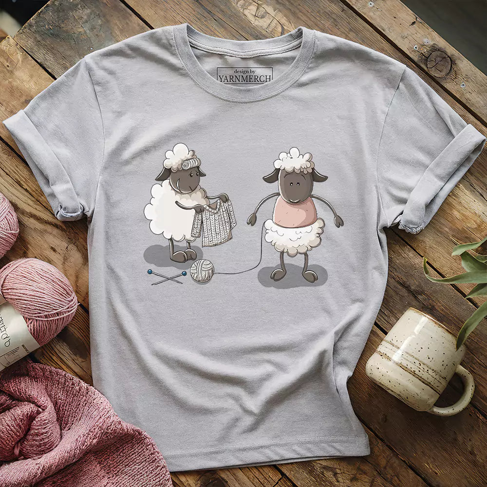 Sheep Knitter T-shirt - Prismatic Fiber Arts