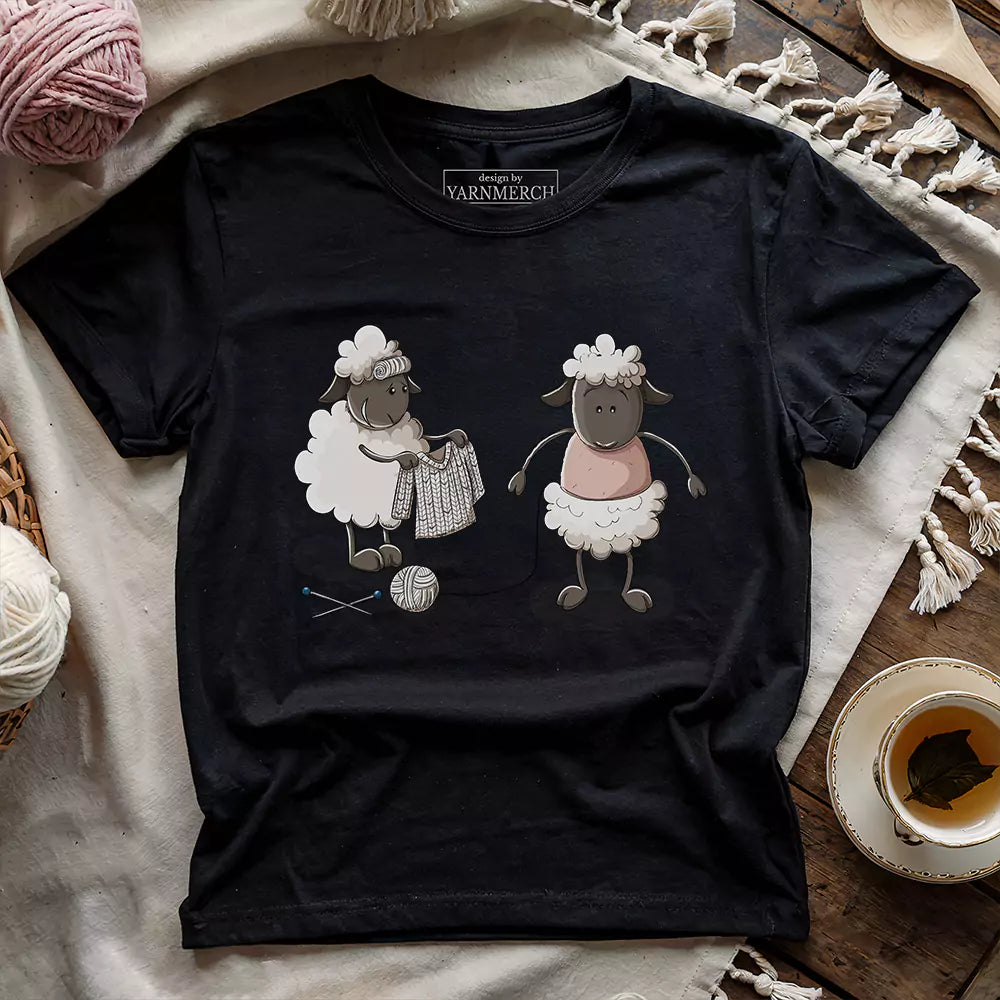 Sheep Knitter T-shirt - Prismatic Fiber Arts