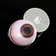 Side Glance Brown Human Sew-On Button Glass Eyes - Prismatic Fiber Arts