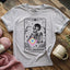 Skeleton Crocheter Tarot T-shirt - Prismatic Fiber Arts