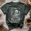 Skeleton Crocheter Tarot T-shirt - Prismatic Fiber Arts