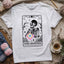 Skeleton Crocheter Tarot T-shirt - Prismatic Fiber Arts