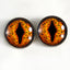 Smaug Dragon Sew-On Button Glass Eyes - Prismatic Fiber Arts
