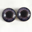 Dark Purple Spiderweb Sew-On Button Glass Eyes - Prismatic Fiber Arts