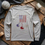 America Wool Long Sleeve T-shirt - Prismatic Fiber Arts
