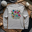 Blooming Yarn Long Sleeve T-shirt - Prismatic Fiber Arts