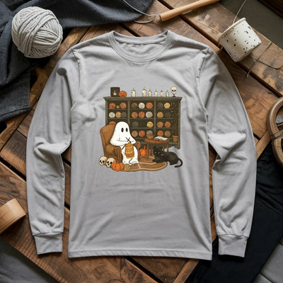Boo Yarn Long Sleeve T-shirt - Prismatic Fiber Arts