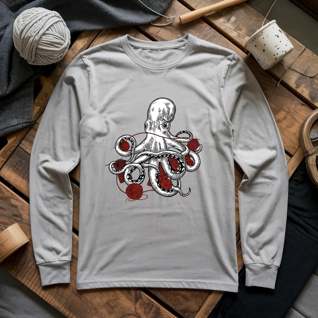 Craftopus Long Sleeve T-shirt - Prismatic Fiber Arts
