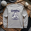 Crochet Not Murder Long Sleeve T-shirt - Prismatic Fiber Arts