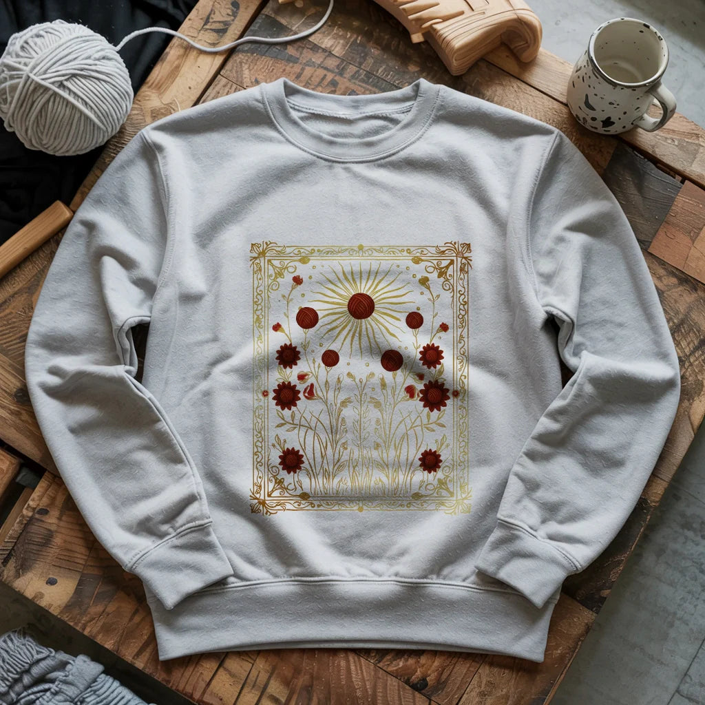 Energy Of Yarn Sweatshirt - Prismatic Fiber Arts
