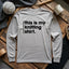 Everyday Knitting Long Sleeve T-shirt - Prismatic Fiber Arts
