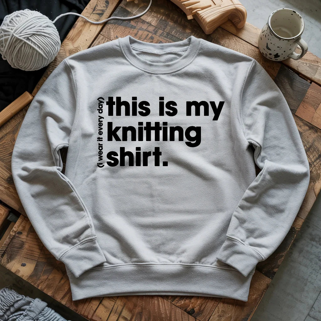 Everyday Knitting Sweatshirt - Prismatic Fiber Arts