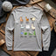 Flora Fauna Fiber Long Sleeve T-shirt - Prismatic Fiber Arts