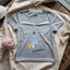 Gone Knitting Lady V-neck - Prismatic Fiber Arts