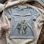 Granny Ghost Lady V-neck - Prismatic Fiber Arts