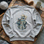 Granny Ghost Sweatshirt - Prismatic Fiber Arts