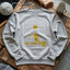 The Dark Knit Sweatshirt - Prismatic Fiber Arts
