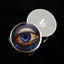 Stained Glass Colorful Eyes Sew-On Button Glass Eyes - Prismatic Fiber Arts