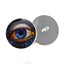 Stained Glass Colorful Eyes Sew-On Button Glass Eyes - Prismatic Fiber Arts