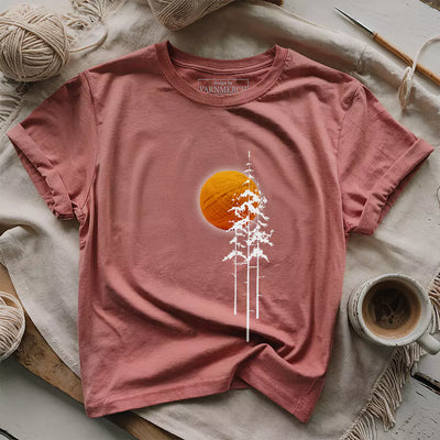 Stitching Twilight T-shirt - Prismatic Fiber Arts