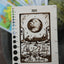 Maple Wood Moon Tarot Card Knitting Needle Gauge & 5" Ruler - Prismatic Fiber Arts